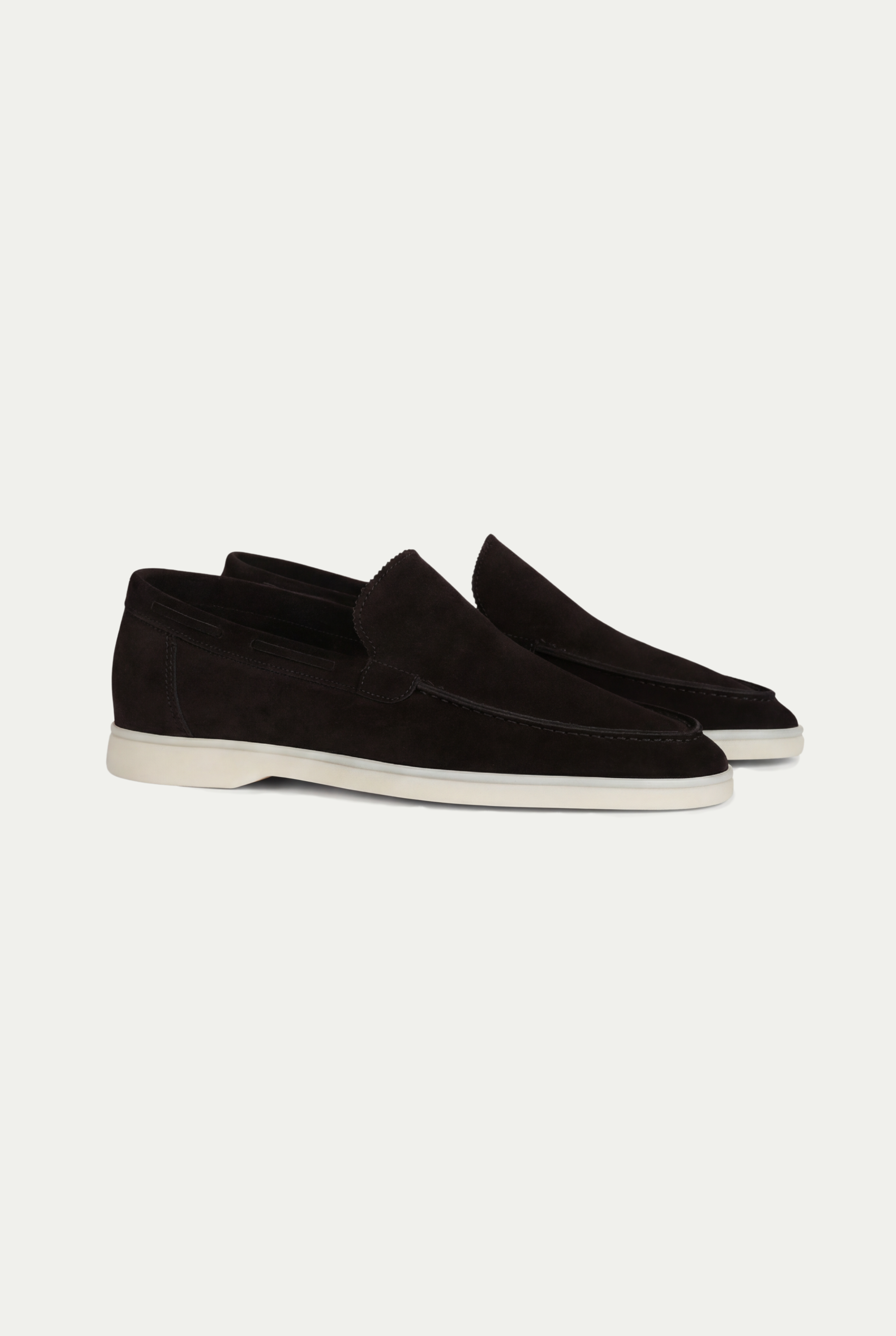 Amalfi Classic Suede Loafer Black